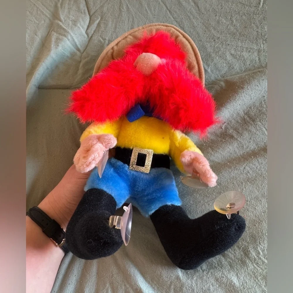 VINTAGE Yosemite sam plush window cling! Looney tunes